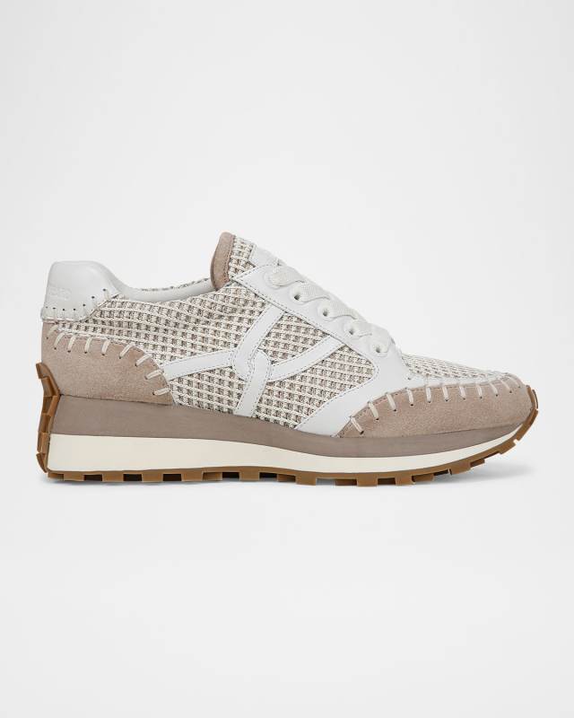Valentina Mesh Net Retro Sneakers
